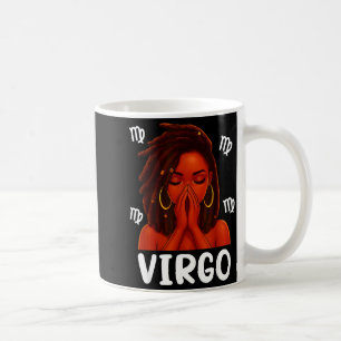 Mug Vierge Noir Verrouillé Femme Prière Chrétien Zodia