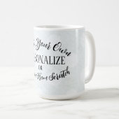 Mug Vierge personnalisable - Créez votre propre (Devant droit)
