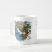 Mug Vierge religieuse Marie Dormir Bébé Jésus  (Devant gauche)