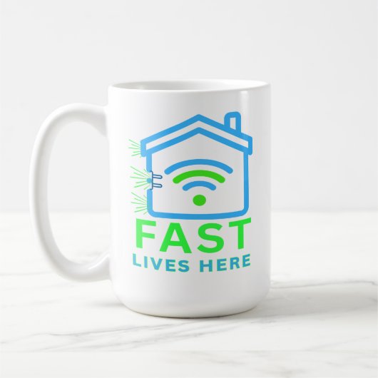 Mug Vies rapides ici (Gauche)