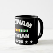 MUG VIETNAM TOUR OF DUTY 65/66 CAFÉ (Devant droit)