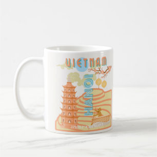 Mug Vietnam Travel Art