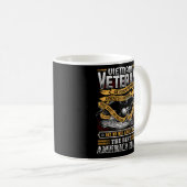 Mug Vietnam vétéran Nous avons combattu sans l'ancien (Devant droit)