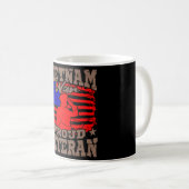 Mug VIETNAM WAR FIER VÉTÉRAN VÉHICULE américain Vétéri (Devant droit)