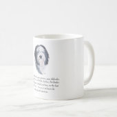 Mug Vieux anglais Sheepdog Keepsaké - Homme (Devant droit)