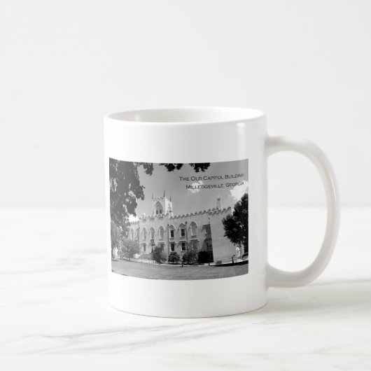Mug Vieux bâtiment de capitol - Milledgeville, la (Droite)
