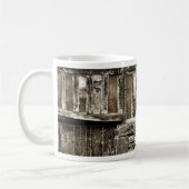 Mug Vieux bâtiment rustique en bois et de pierre (Gauche)