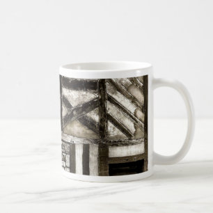 Mug Vieux bâtiment rustique en bois et de pierre