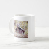 Mug Vieux cabine de rondin (Devant gauche)