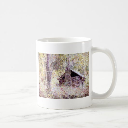 Mug Vieux cabine de rondin (Droite)