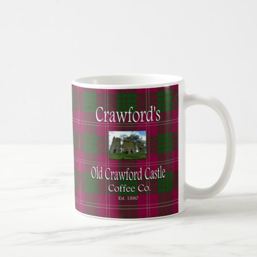 Mug Vieux café Cie. de château de Crawford de Crawford (Droite)