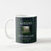 Mug Vieux café Cie. de château de Huntly de Gordon (Gauche)