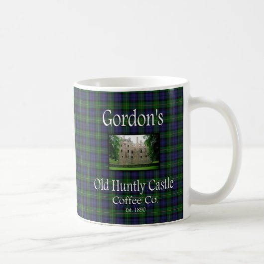 Mug Vieux café Cie. de château de Huntly de Gordon (Droite)