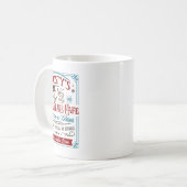 Mug Vieux café Frosty's Snowflake Café Lover (Devant gauche)