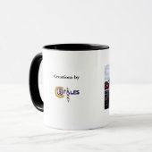 Mug Vieux chariot vert (Devant gauche)