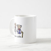 Mug Vieux couples gais (Devant gauche)