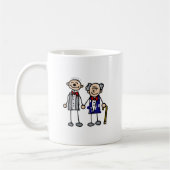 Mug Vieux couples gais (Gauche)