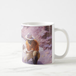 Mug Vieux Cow-Boy, Cherchant de l'Or, Wyoming par Leig