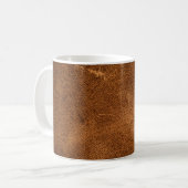 Mug Vieux cuir marron (Devant gauche)