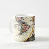 Mug Vieux dessin antique vintage d'illustration de (Devant gauche)