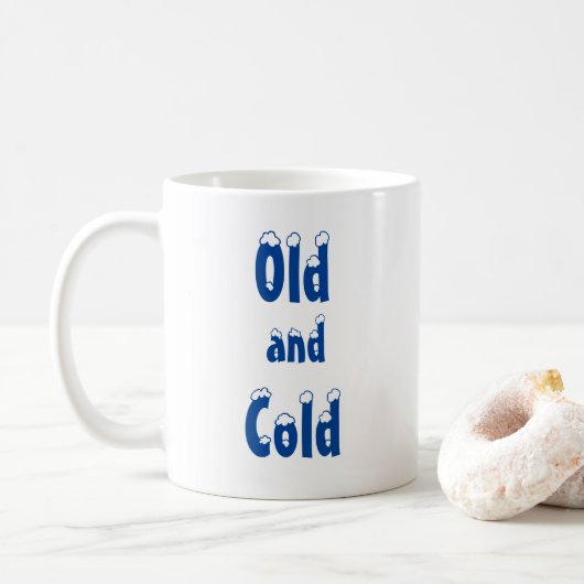 Mug Vieux et froid (Avec donut)