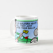 Mug Vieux golfeur (Devant gauche)
