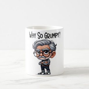 Mug Vieux homme drôle/grincheux