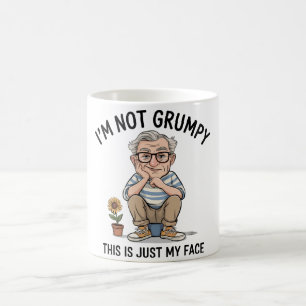 Mug Vieux homme drôle/grincheux