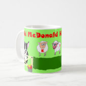 Mug Vieux McDonald a eu une ferme (Devant gauche)