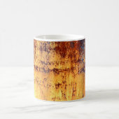 Mug Vieux métal rouille arrière - plan et texture, mét (Centre)