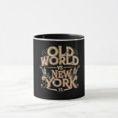 Mug vieux monde contre new york (Centre)