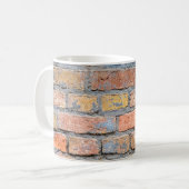 Mug Vieux mur de brique texture arrière-plan architect (Devant gauche)