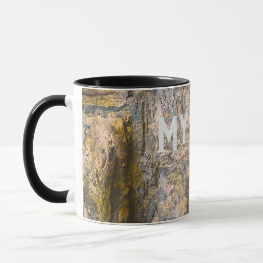 Mug Vieux mur en briques peintes (Gauche)