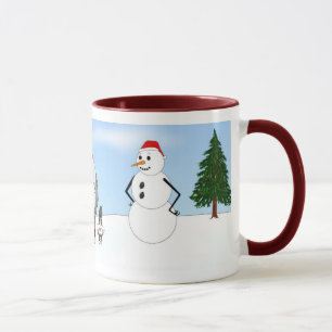 Mug Vieux Noël anglais de chien de berger