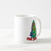 Mug Vieux Noël Ceramic Fun Tree Dit (Devant droit)