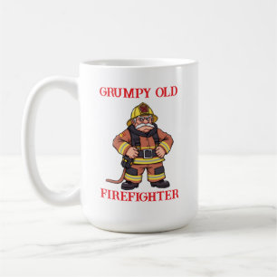 Mug Vieux pompier grincheux