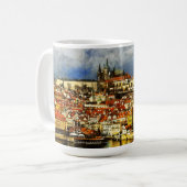 Mug Vieux Prague (Praha) de Bridge Tower (Devant gauche)