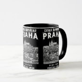 Mug Vieux Prague (Praha). République tchèque. (Devant droit)