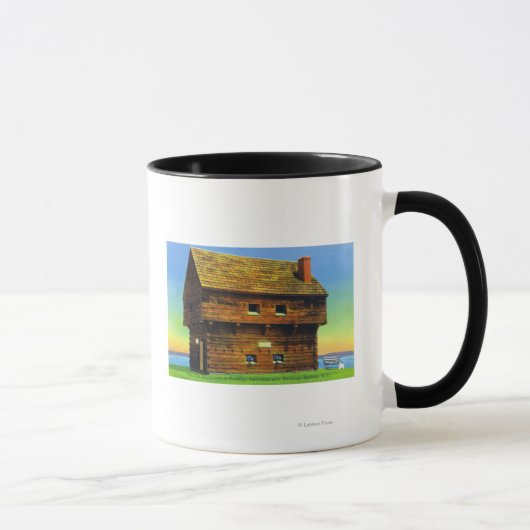 Mug Vieux Saratoga Champ de bataille Blockhouse Extéri (Droite)