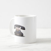 Mug vieux téléphone (Devant gauche)