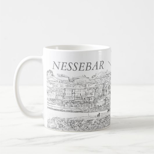 Mug View on Old Town of Nessebar (Gauche)
