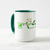 Mug Vigne de Baha'i (Devant gauche)