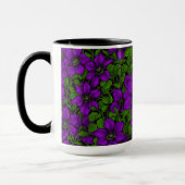 Mug Vigne de Clematis pourpre (Gauche)