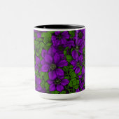 Mug Vigne de Clematis pourpre (Centre)