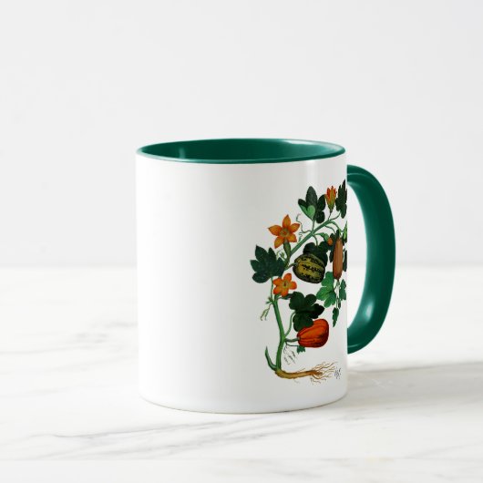 Mug Vigne de squash 1 (Devant droit)