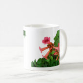 Mug Vigne de trompette rouge (Devant droit)