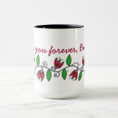 Mug Vigne d'éternité - aimez-vous pour toujours, baba (Centre)