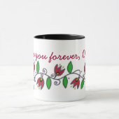 Mug Vigne d'éternité - aimez-vous pour toujours, Dido (Centre)