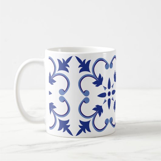 Mug Vigne foetale Indigo (Gauche)