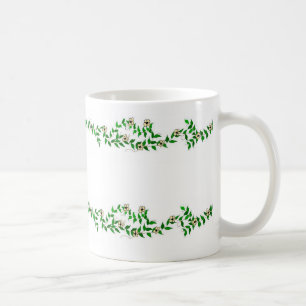 Mug Vignes Et Fleurs Minuscules